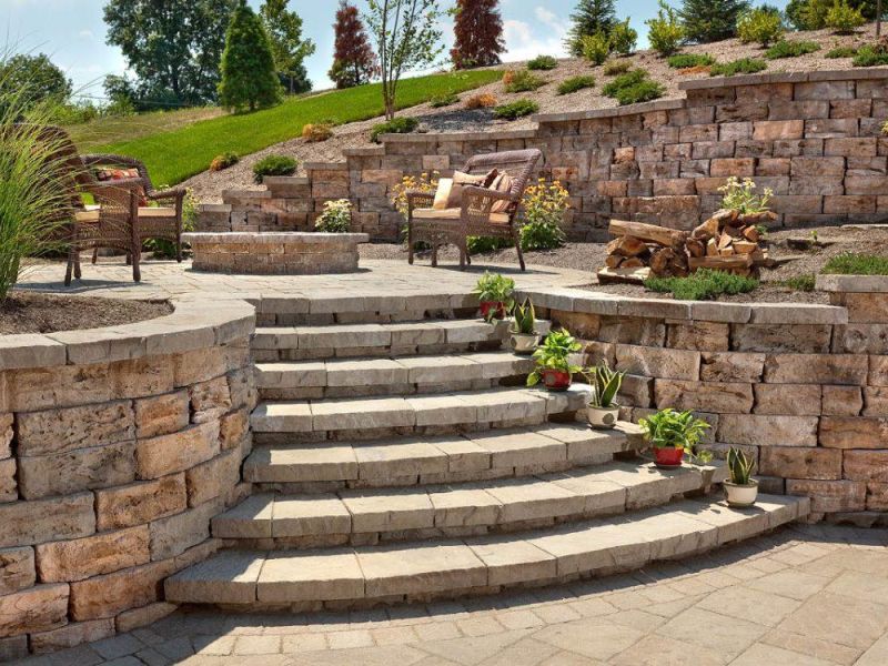 Hardscaped Garden and Patio