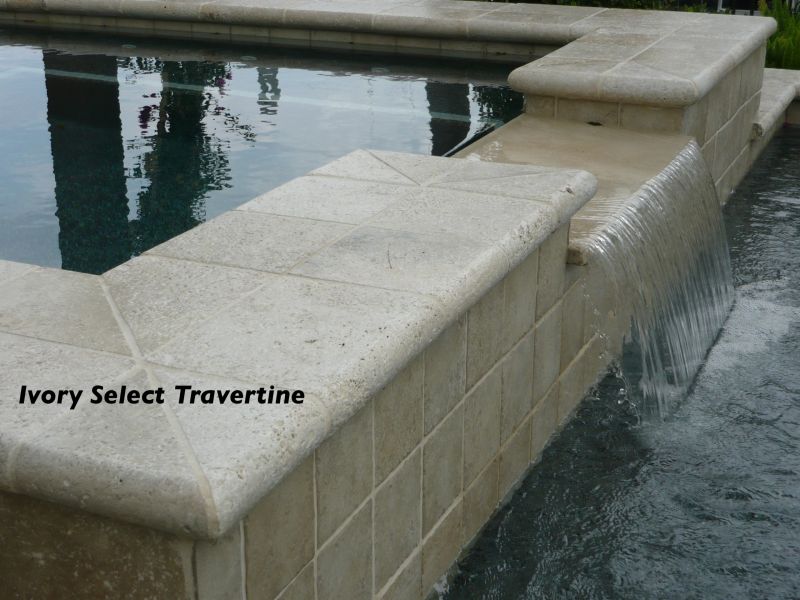 Ivory Select Travertine Pool