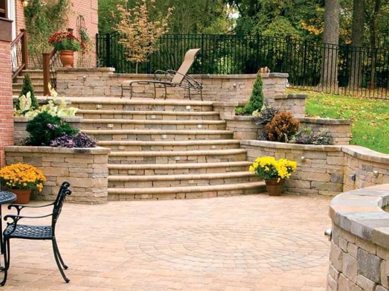 Backyard Patio Hardscapes