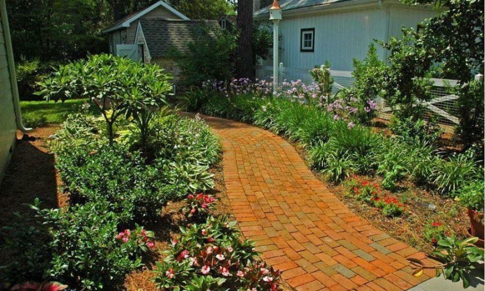 Belden Clay Pavers Landscape Garden Sidewalk