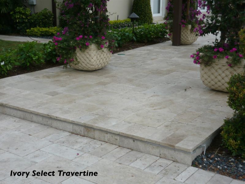 Ivory Select Travertine Landscape