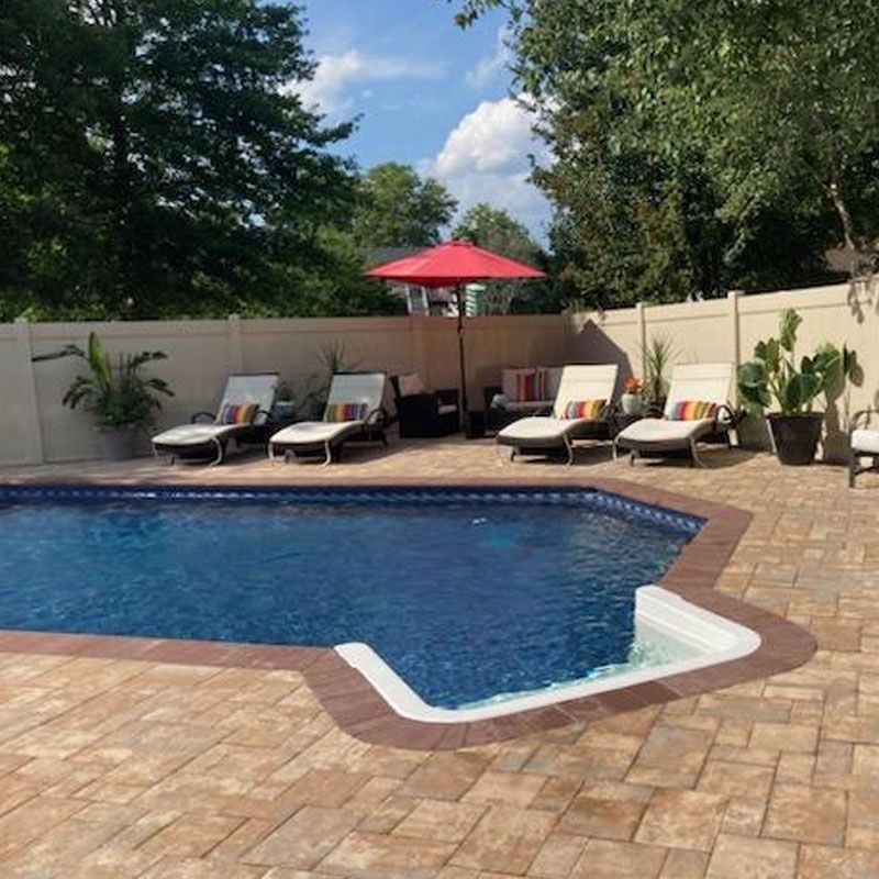Virginia Beach Pool Hardscape