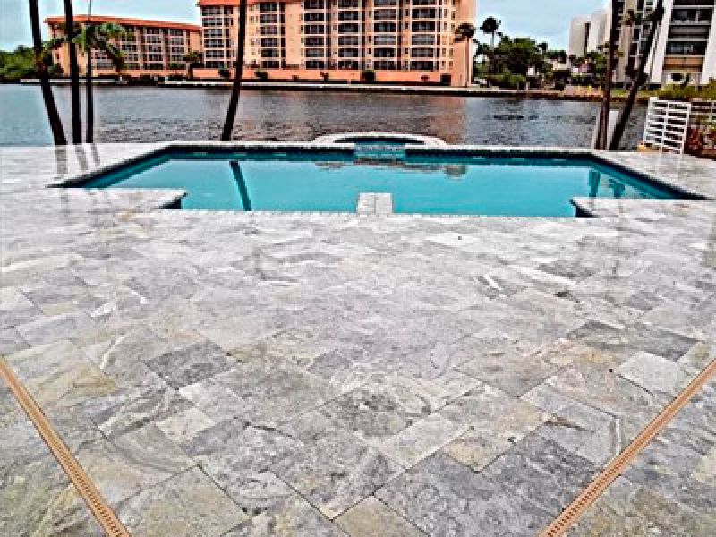 Silver Travertine