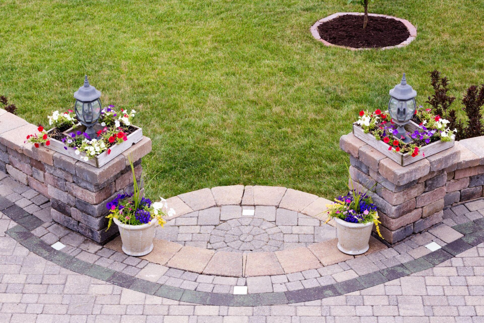 Mini Brick Patio